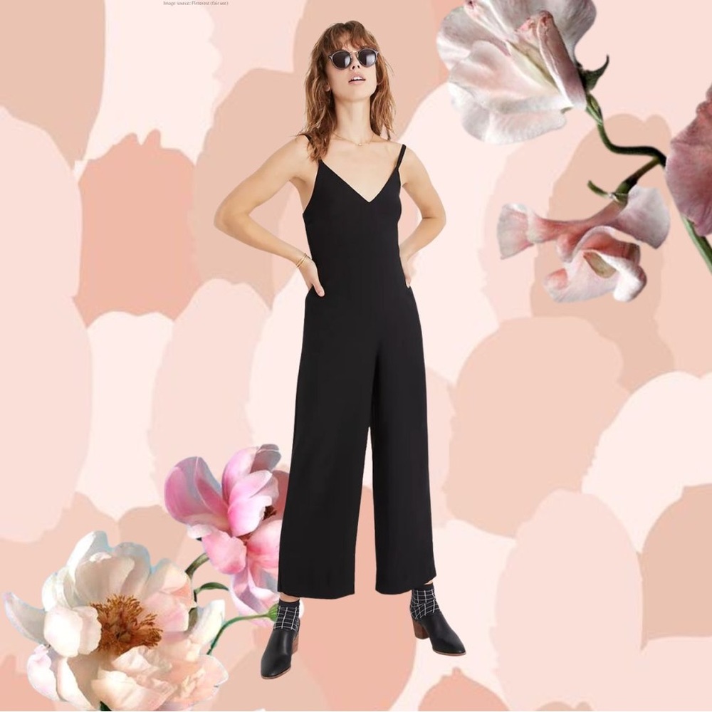 Madewell Thistle Jumpsuit Black Size 4